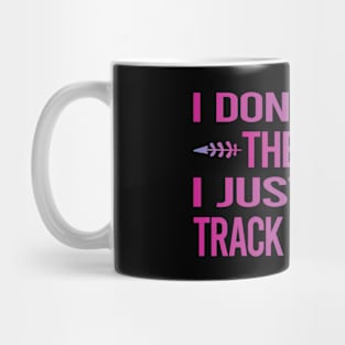 I Dont Need Therapy Track And Field Mug